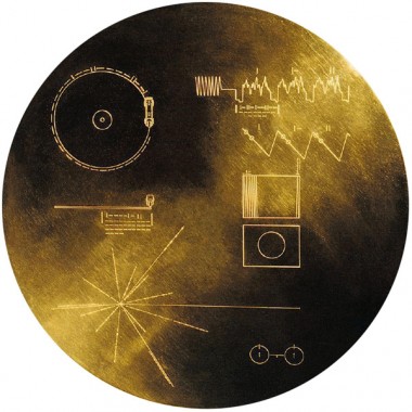 Carl Sagan, The Voyager Interstellar Record (& Book Cover), 1977