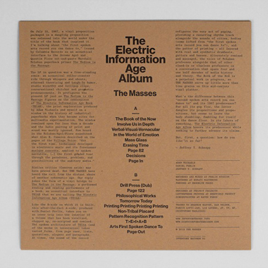 The Masses, The Electric Information Age Album The Masses, The Electric Information Age Album