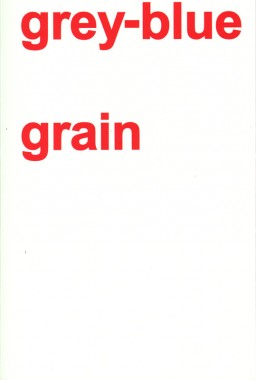 Adam Pendleton, grey-blue grain