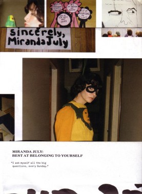 Mono.Kultur 16, Miranda July Mono.Kultur 16, Miranda July