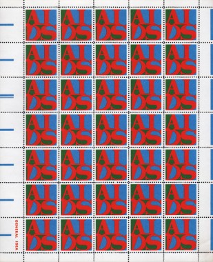 General Idea, AIDS Stamps 