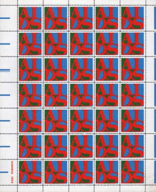 General Idea, AIDS Stamps General Idea, AIDS Stamps